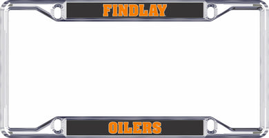 Mascot License Plate Frame