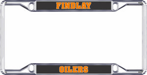 Mascot License Plate Frame