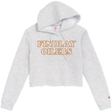 1636 Ladies Cropped Hood | Ash