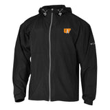 Prodigy Full Zip Windbreaker | Black / Grey