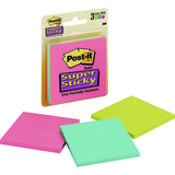 Post-It Sticky Notes- Asst 3x3in 3Pk Pack 50Sht-Capetown