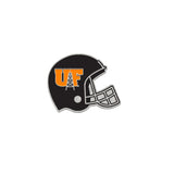 Brass Lapel Pin Football Helmet | Silver