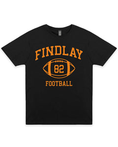 Football Tee | Black