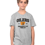 Youth Logoed Tee | Athletic Heather