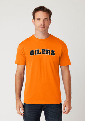 Oilers Arched Tee | Team Orange
