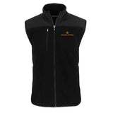 Cascade Eco Sherpa Mens Big & Tall Fleece Vest | Black