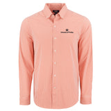 Skyline Eco Gingham Big & Tall Long Sleeve Dress Shirt | Orange/White