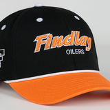 The Superfan Hat | Black/ Orange