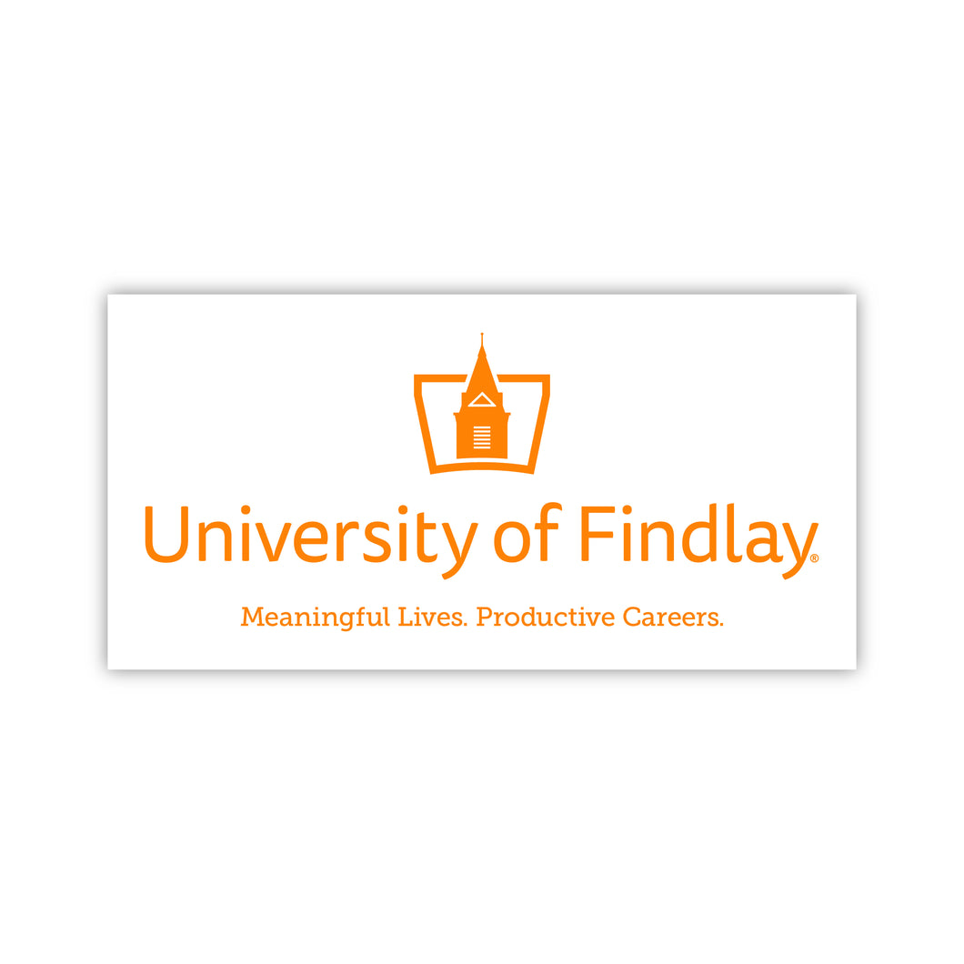 UF Stacked Decal