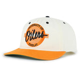 Retro 80s Circle Two-tone | Orange