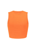 Load image into Gallery viewer, Ladies Cut Off Tank | Orange
