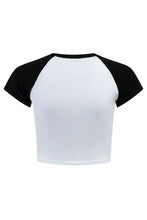 Load image into Gallery viewer, Ladies Homerun Tee | White/Black