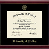 Gold Embossed Gallery Diploma Frame