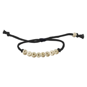 Mud Love Bitty Beads Bracelet | Jet