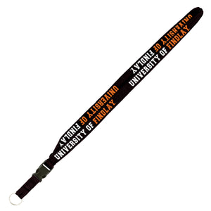 Berkeley Woven Lanyard | Black