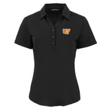 Forge Eco Recycled Short Sleeve Womens Polo | Black Heather