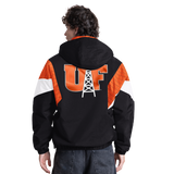 Breakaway Half Zip Hooded Jacket | Black
