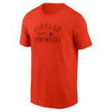 Legend Short Sleeve Football Tee | Orange