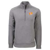 Roam Eco Recycled Quarter Zip Mens Pullover | Elemental Grey