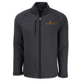 Peshastin Eco Fleece Recycled Mens Full Zip Jacket | Black Heather