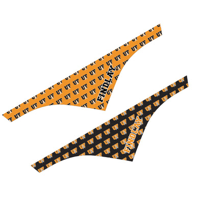 Game Day Large Reversible Pet Bandana | Orange