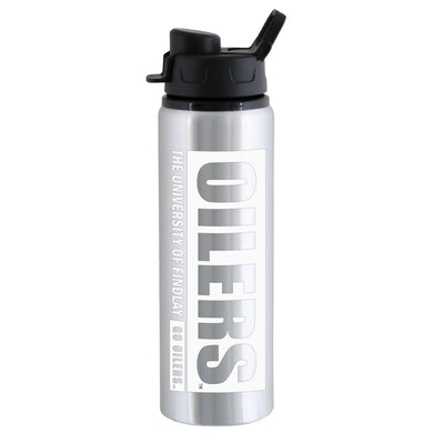 Savannah Aluminum Water Bottle | Silver