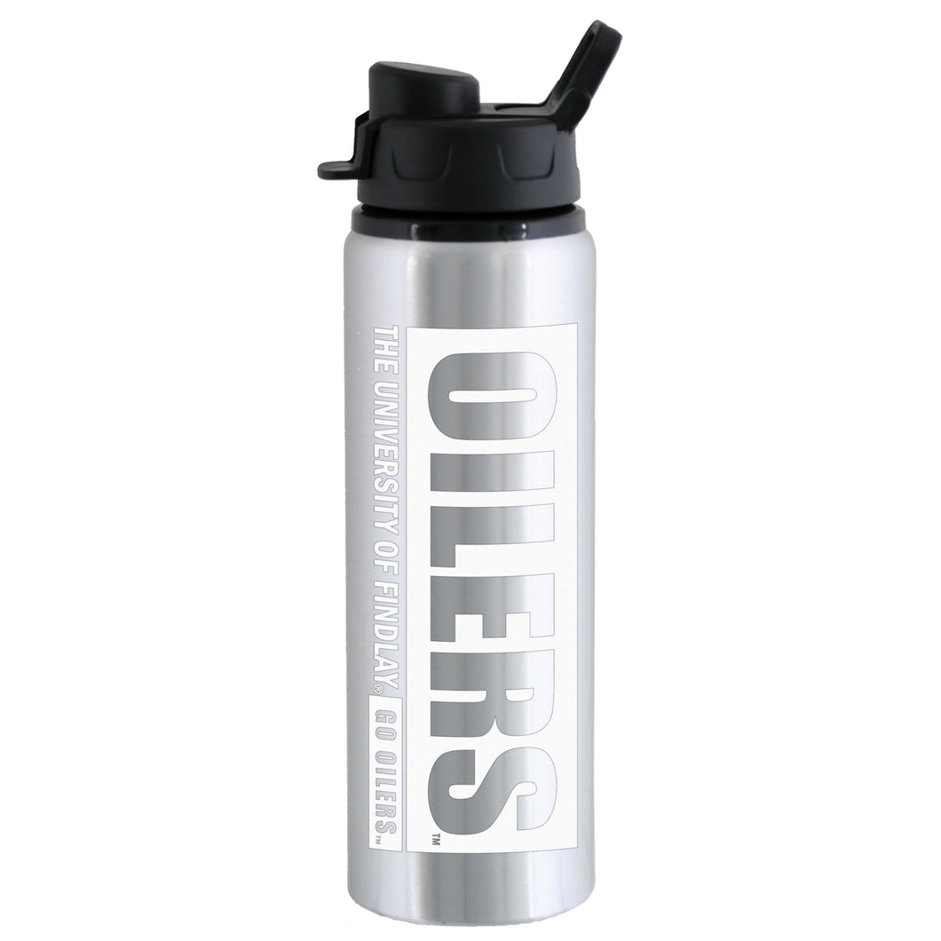 Savannah Aluminum Water Bottle | Silver