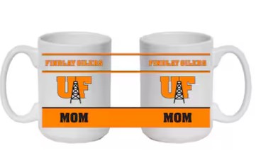 Oil Derrick Mom Mug | White