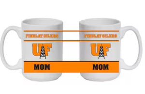 Oil Derrick Mom Mug | White