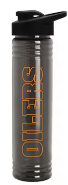 Oilers Water Bottle | Black