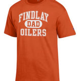 Findlay Oilers Dad Tee | Orange