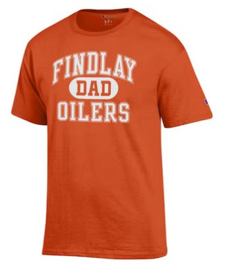 Findlay Oilers Dad Tee | Orange