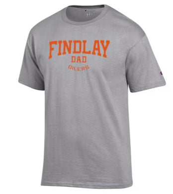Findlay Oilers Dad Tee | Heather Gray