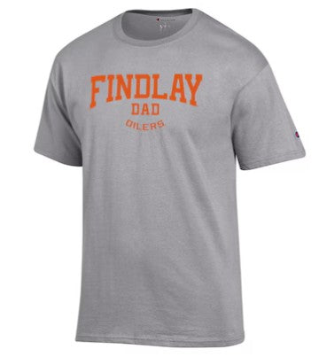 Findlay Oilers Dad Tee | Heather Gray
