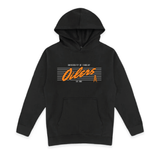 Youth Pinstripe Hood | Black