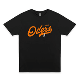 Youth Vintage Script Tee | Black