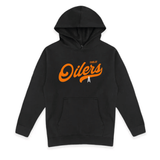 Youth Vintage Script Hood | Black