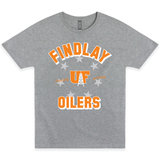Youth Retro Mascot Tee | Athletic Heather