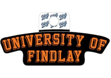 University of Findlay Sticker | Black