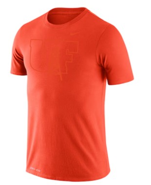 UF Oil Derrick Nike Legend Tee | Orange