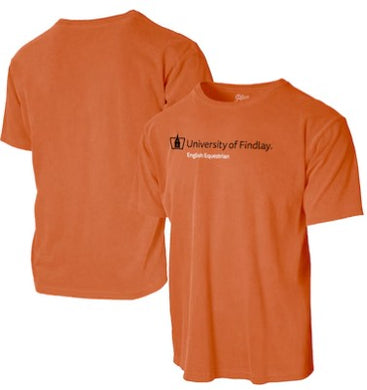 English Equestrian Tee | Orange