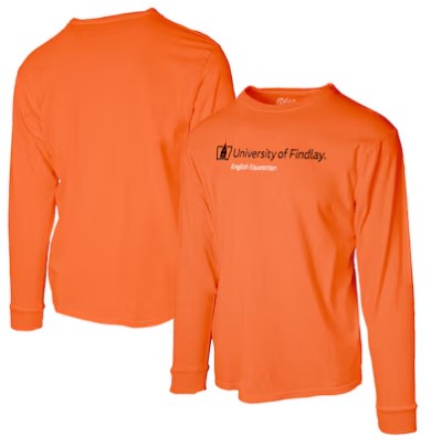 English Equestrian Long Sleeve | Orange