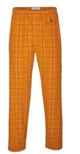 Harley Flannel Pants | Orange Field