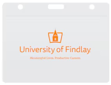 U of F Clear ID Holder | Orange