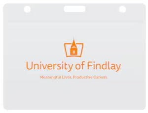 U of F Clear ID Holder | Orange