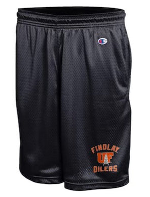 Oil Derrick Mesh Shorts | Black