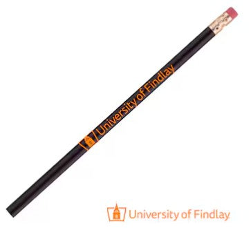 Imprinted Pencils 5 Pack | Black
