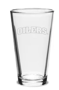 Oilers Pint Glass | Clear