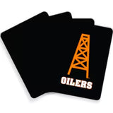 Oilers Playing Cards I Black