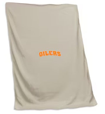 Oilers Sweatshirt Blanket | Oat